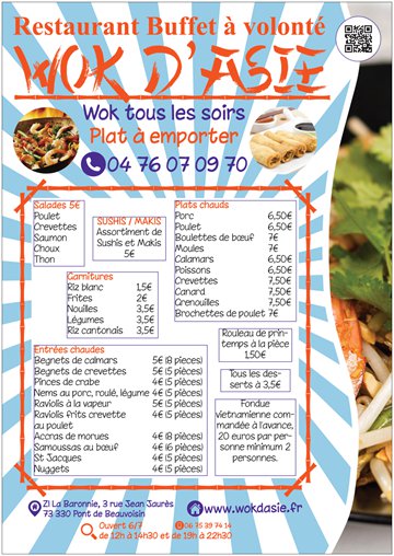 Read more about the article Flyer Wok d’asie