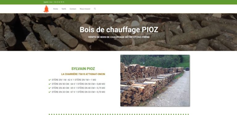 Read more about the article Bois de chauffage PIOZ