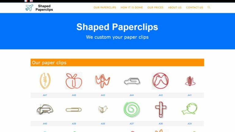 Read more about the article Shaped-paperclips