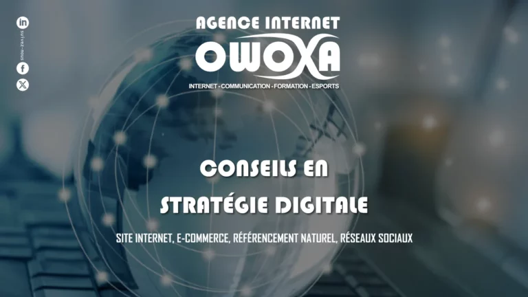 Stratégie digitale agence web owoxa