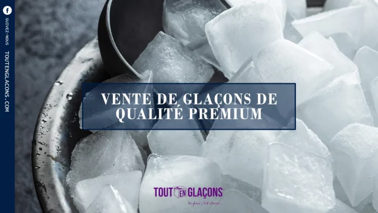 Vente de Glaçons à Grenoble par Tout en Glaçons Recommandé par OWOXA