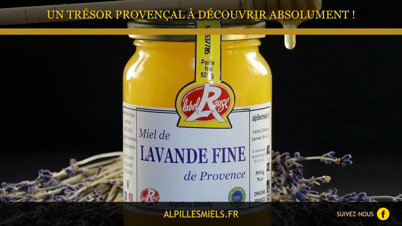 You are currently viewing On adore le miel de lavande IGP Label Rouge d’Alpilles Miels !