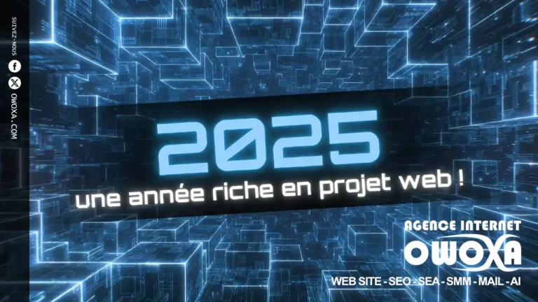 Une année riche en contenu web 2025